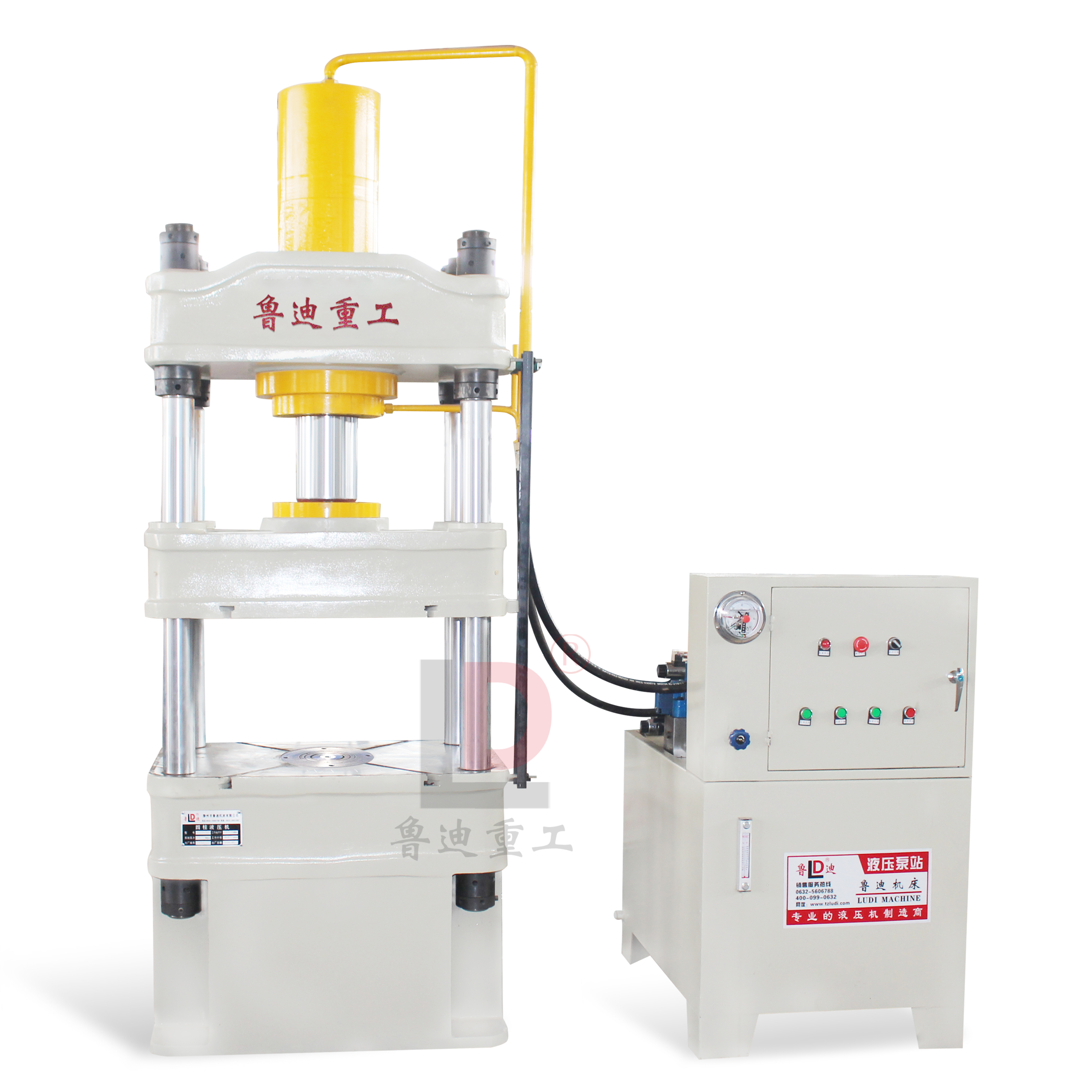 100吨三梁四柱液压机