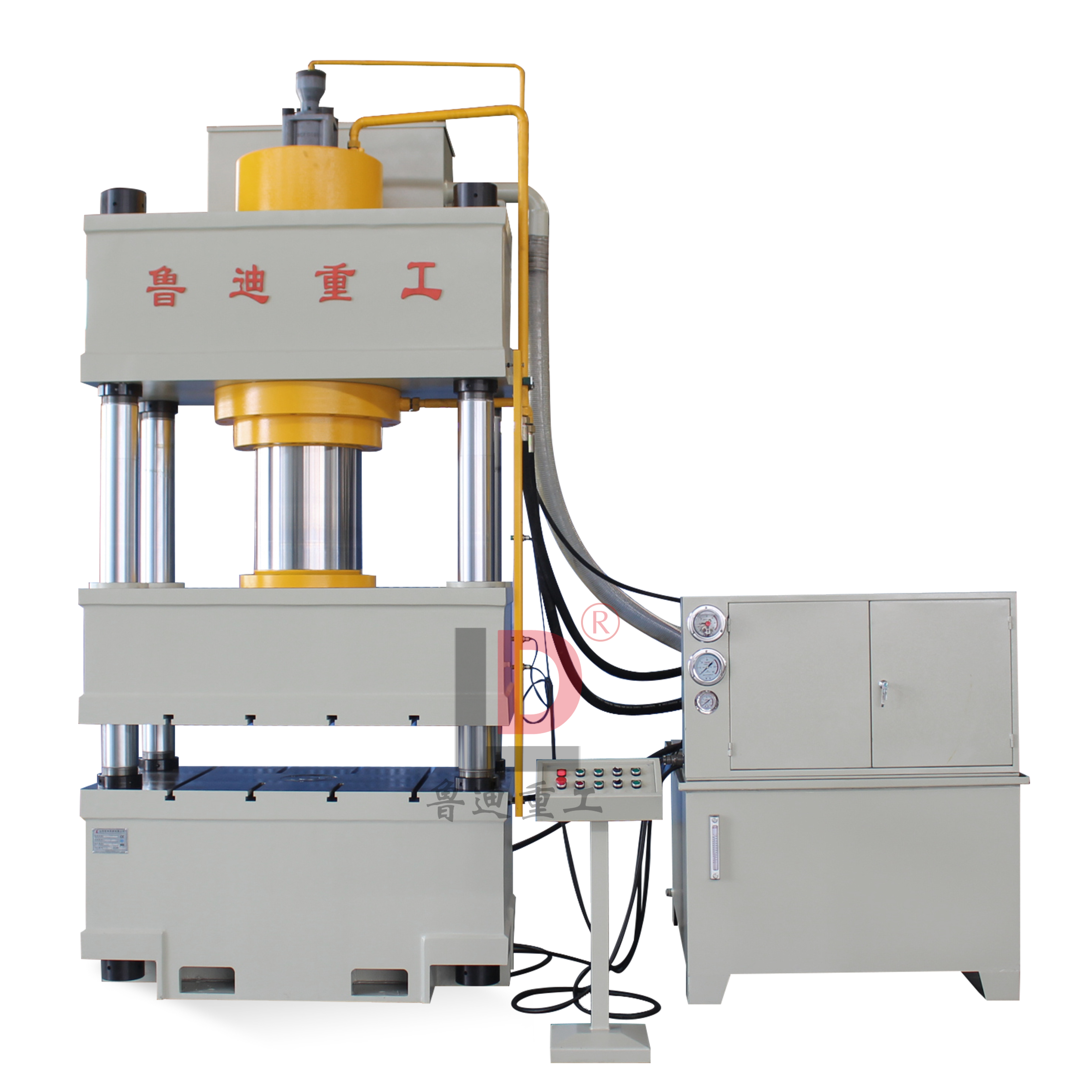 400吨三梁四柱液压机